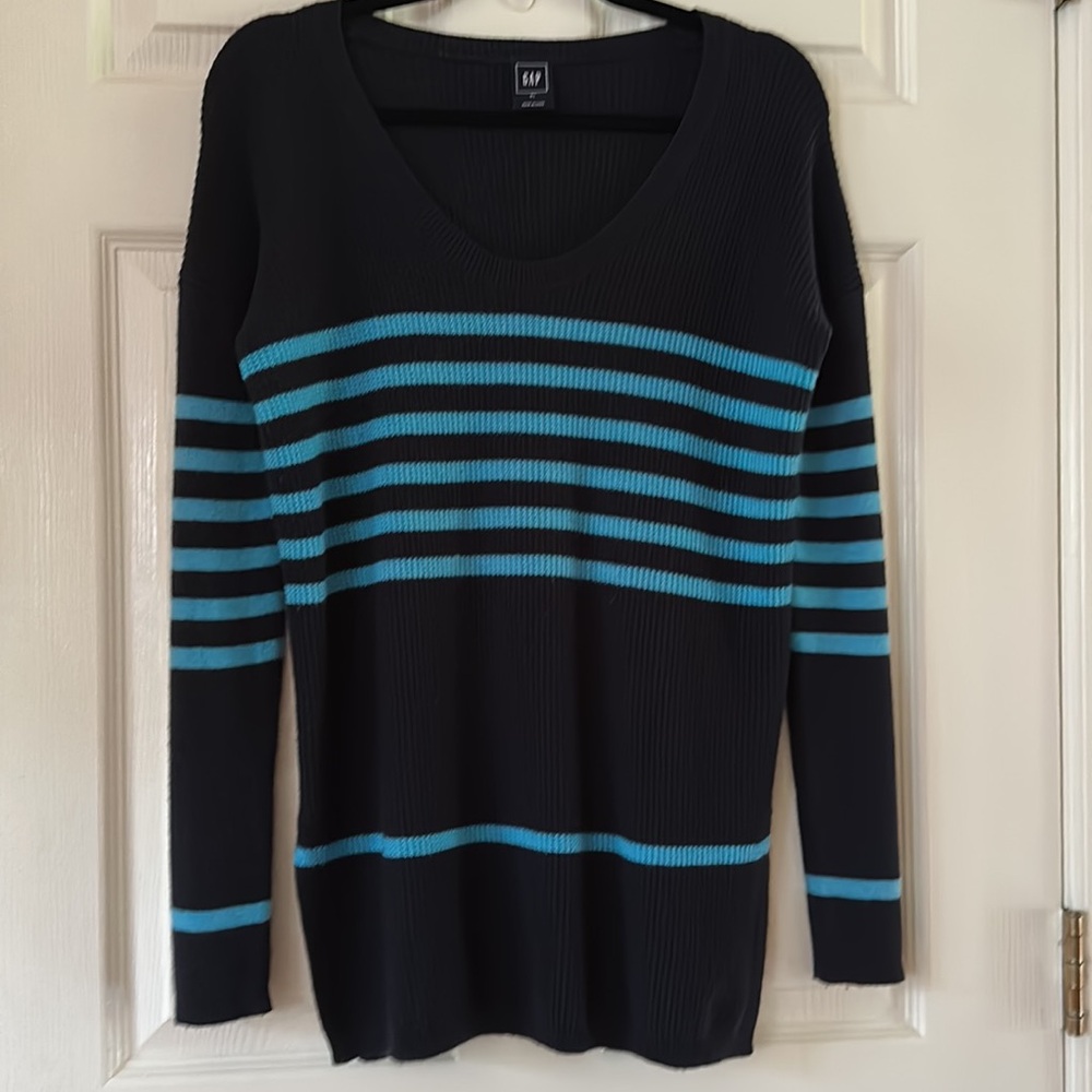 Gap Striped Tunic Sweater